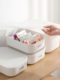 Miscellaneous desktop storage box, snacks and toys sorting storage box, home dormitory wardrobe, clothes and plastic storage box