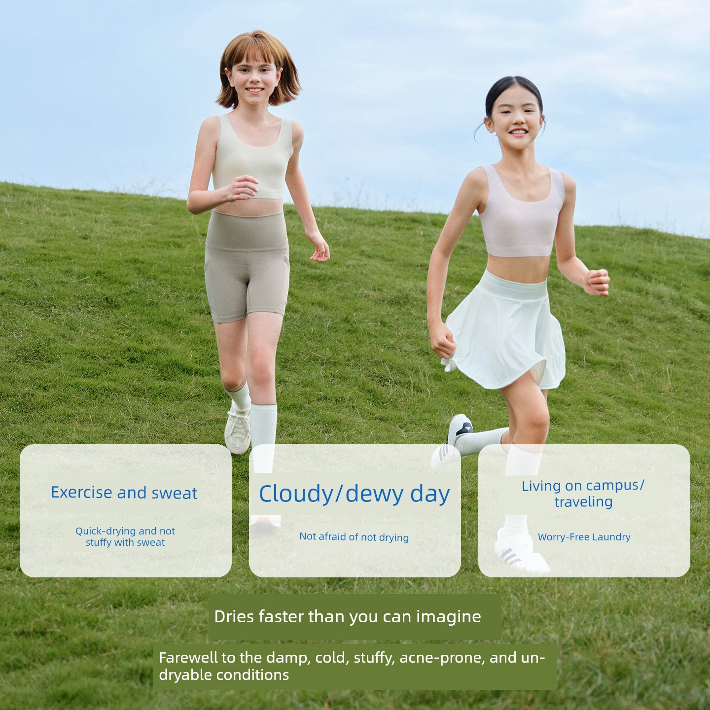 【Likeuu Special Offer】Ubras' Likeuu Ultra-Fast-Drying Sports Shock-Proof & Racerback Bra Dr
