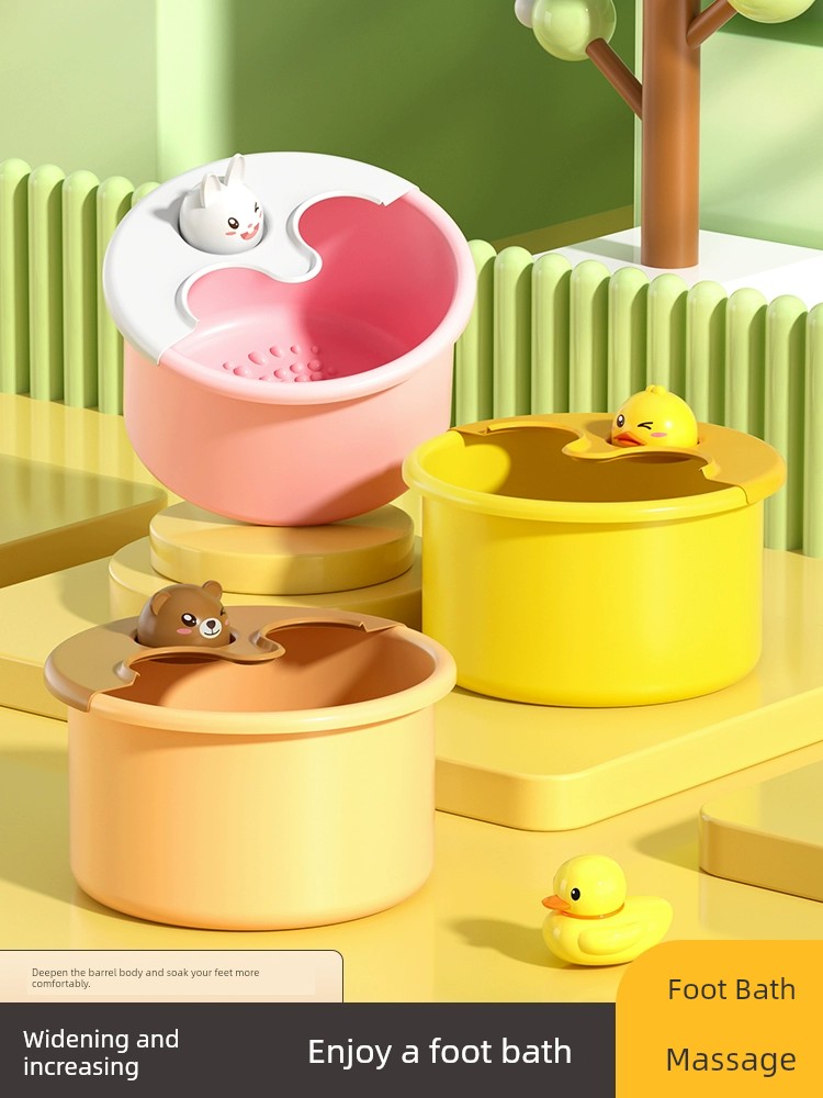 摺疊式兒童成人通用足浴桶按摩洗腳盆可摺疊家用保溫泡腳盆