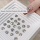 Blasting Huazi cut nail art pile diamond jewelry high quality bottomless support white finished diamond ball pile diamond nail jewelry