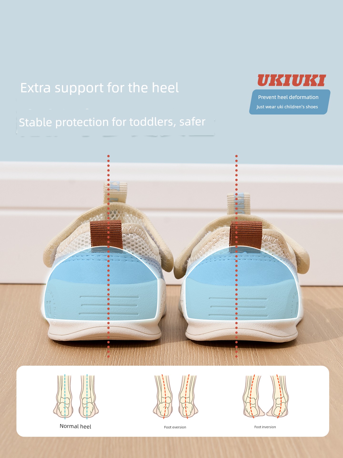 Ukiuki Baby Toddler Shoes, Wide-Fit Children's Shoes for Infants and Toddlers, Boys' and Girls' Sandals, Wide-Fit Barefoot Breathable Functional Shoes — 3