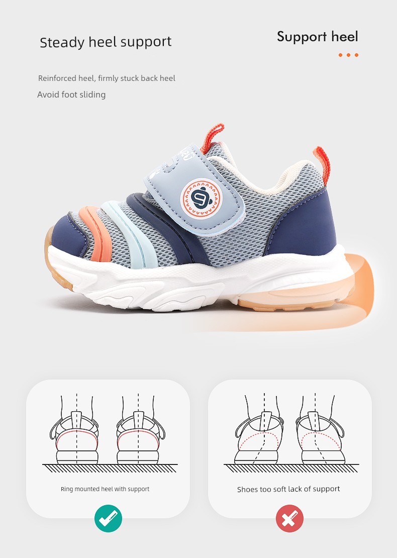 Caterpillar Toddler Shoes for Boys, Autumn Style Baby Shoes, Soft-Soled Children's Shoes for Girls, Functional Shoes for 1 to 3 Years Old — 7