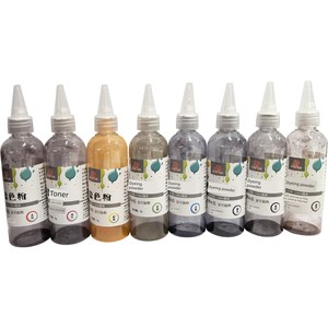 Dabin Tie-Dye Pigment 2g 8 Bottles Ethnic Style Traditional Craft Bai Ethnic Tie-Dye Color Mixing Powder Dye