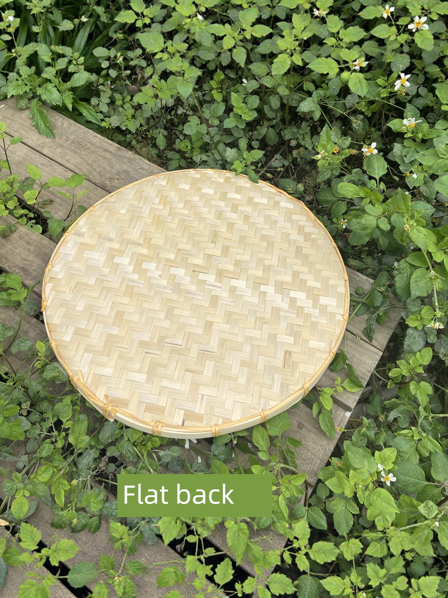 Bamboo Woven Baskets for Drying Vegetables, Fish, and Other Items; Round Handmade Baskets for Home and Commercial Use; Decorative Items