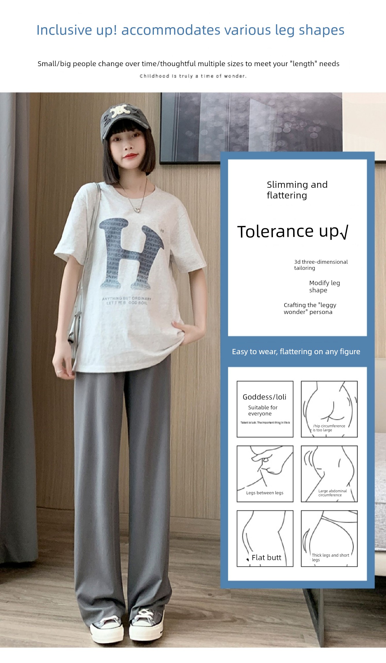 Maternity Pants Ice Silk Summer Thin Wide-Leg Pants Belly Support Straight Casual Pants Plus Size Summer Leggings for Women — 10