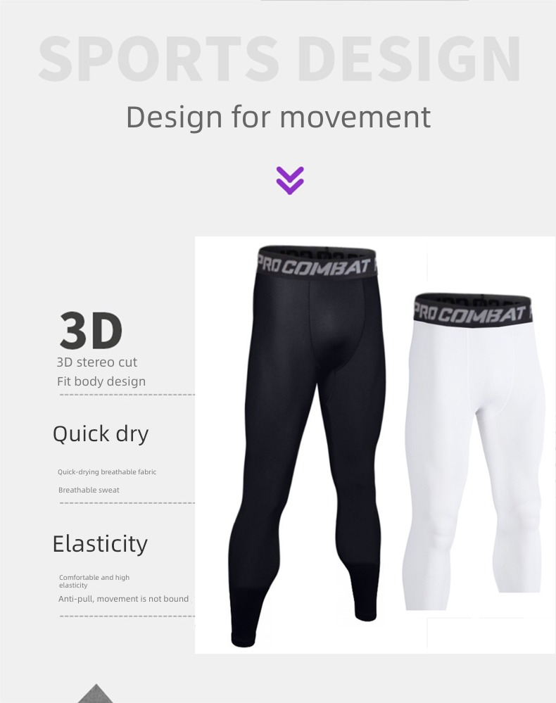 Tight trousers Seven kneepad High shot Lay a foundation American style Basketball