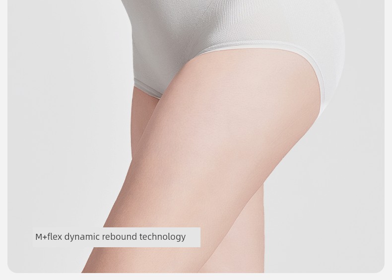 Manxi Ultra-Comfortable Maternity Panties for Early, Mid, and Late Pregnancy, High-Waisted, Seamless, Integrated Silk Gusset Shorts for Women — 11