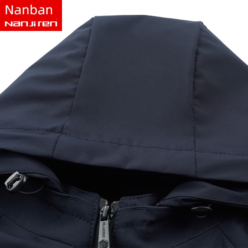 NGGGN Middle aged man spring Dad Costume Jacket