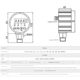 Digital display pressure controller digital smart electrical contact pressure gauge negative pressure pneumatic hydraulic vacuum negative pressure switch