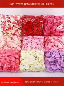 Rub Free Artificial Rose Confession Wedding Room Fake Petals