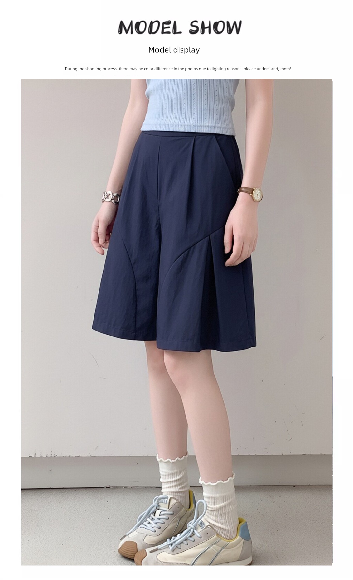 Girls' Pants Summer Thin Wide-Leg Pants Ice Silk Quick-Dry Super Stylish Trendy Teenage Girls 2026 New Summer Model — 9