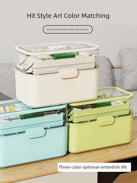 Art tool box for household multi-function drawing tools universal storage folding student organization box storage box
