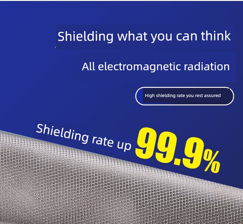 Anti-Electromagnetic Radiation Cloth Radiation Protection Block Cloth Anti-Radiation Fabrics Shielding Curtain Electrical Cover Protection against — 8