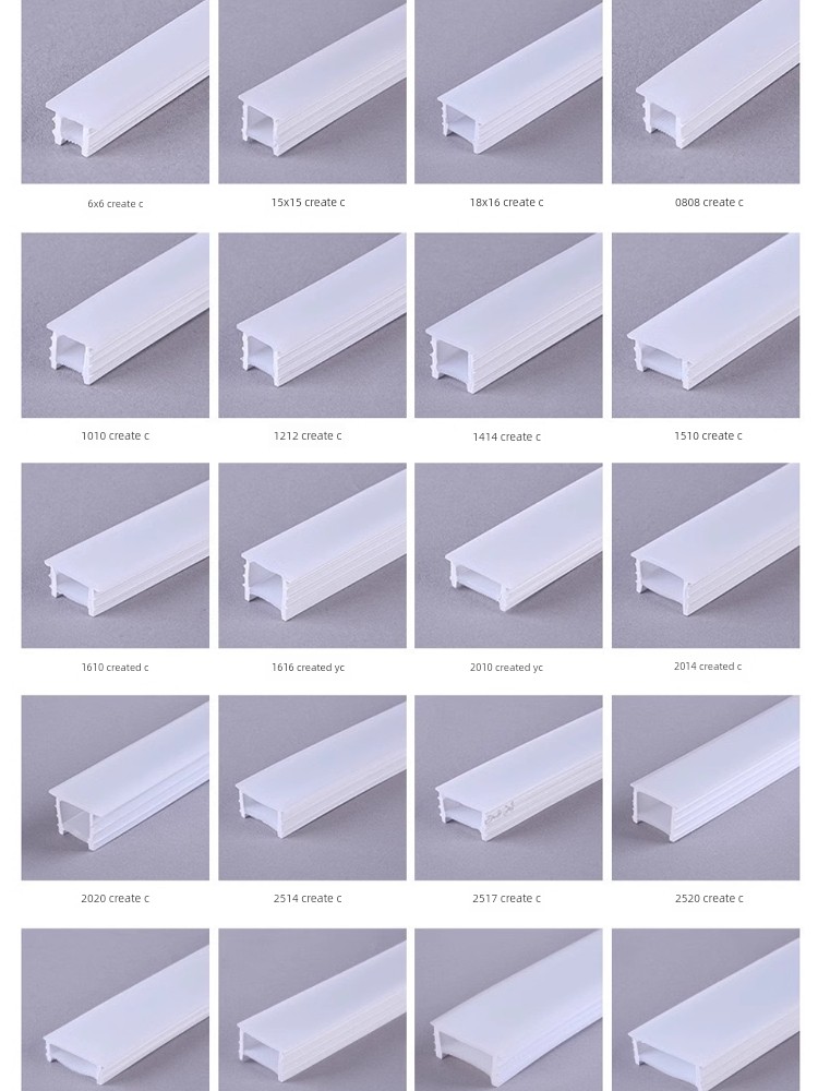 Silicone Light Strip Without Installation, Flexible Light Trough, Linear Light, Ceiling Embedded Led Silicone Strip, Decorative Light Strip Cover