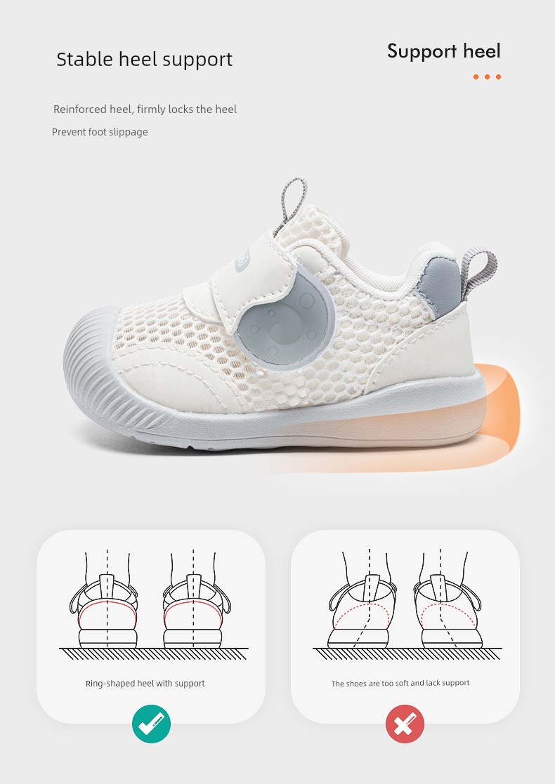 Toddler Shoes for Boys, Summer Style Baby Shoes, Soft-Soled Functional Boys' Shoes, 1 to 2-3 Years Old Girls' Sandals — 7