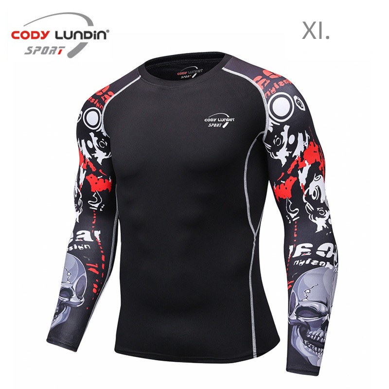 spring man Long sleeve moisture absorption Perspiration train Fitness wear