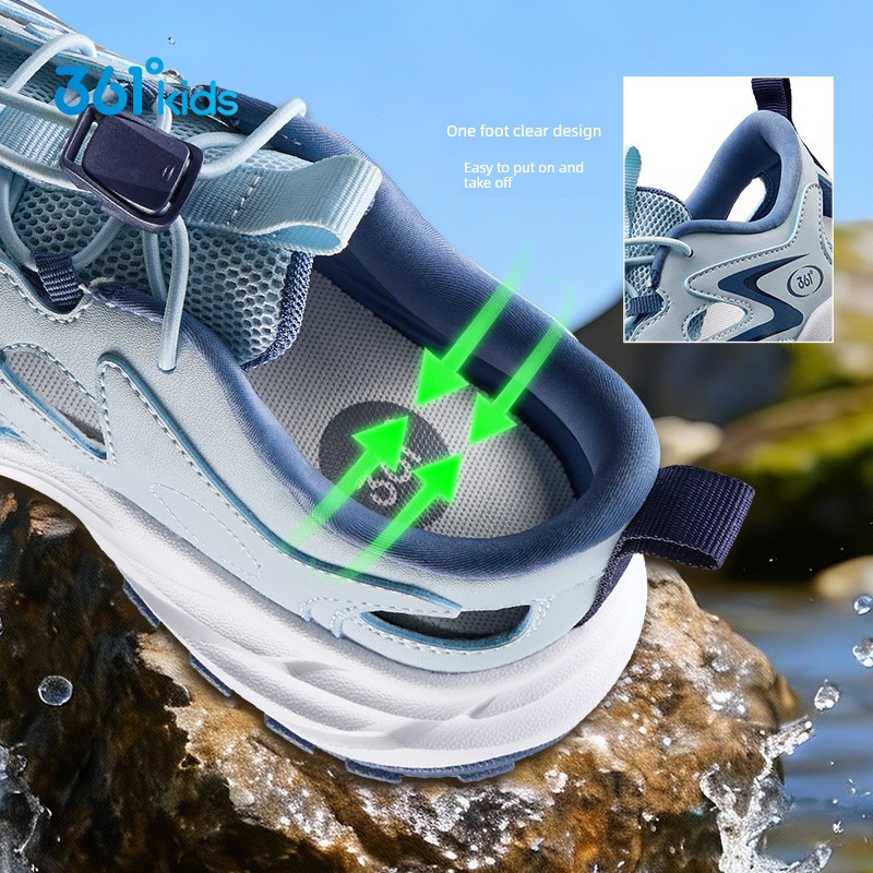 361 ° Children's Shoes for Boys and Girls, Kids' Water Shoes, Breathable Running Shoes, 2026 Summer New Models for Older Children — 4