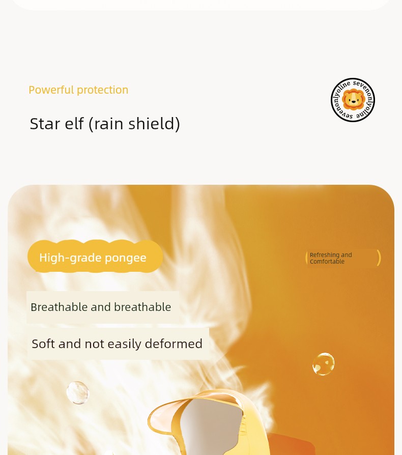 Star Little Shark Children's Raincoat and Rain Shoe Set for Boys and Girls, Waterproof Cartoon Rain Boots, Non-Slip Water Shoes — 5