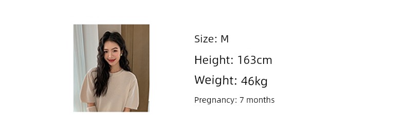 ◆ Amum Maternity Wear ◆ Pregnancy Outfit Set~ Linen Sleeveless Stylish Top, Vintage Blouse, Polka Dot Skirt — 8
