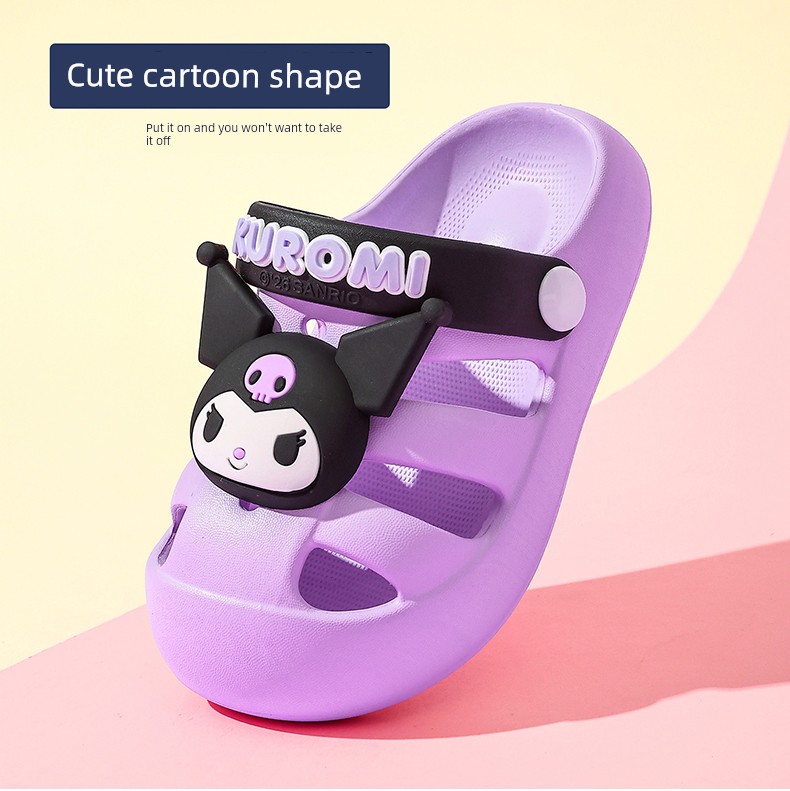 Sanrio Children's Slippers 2026 New Model for Girls, Baby Indoor Non-Slip Kids' Clogs, Summer Sandals — 3