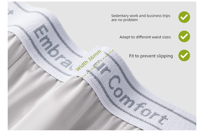 October Crystalline Men Seamless Antibacterial Disposable Underwear — 13