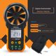 PM6252AB digital anemometer handheld anemometer high-precision air speed tester air temperature and humidity measurement