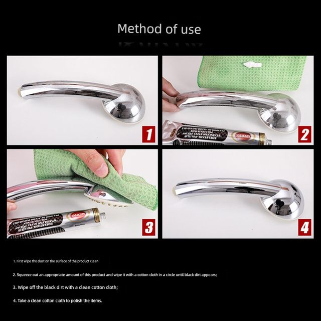 German AUTOSOL OUD Metal Pulsing Paste Stainless Steel Polishing Bar Rust Removal Hardware Scratch Copper Paste