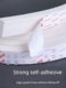 Self-adhesive silicone strip silicone foam strip high temperature adhesive back seal strip waterproof sponge strip anti-collision foam square strip