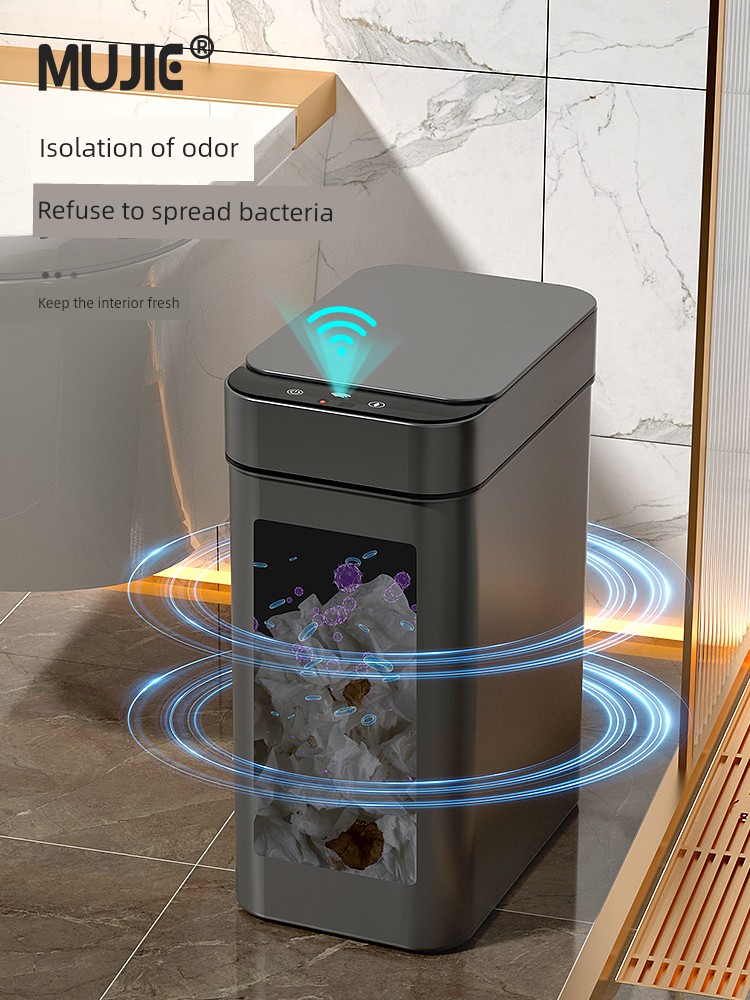Induction Living Room Accessible Luxury Automatic Smart Trash Can