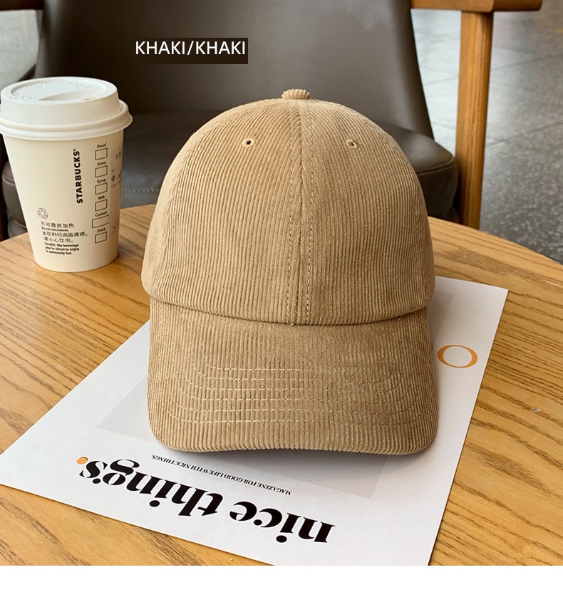 Hu stubble uncle self-control winter face without makeup Soft roof Baseball cap
