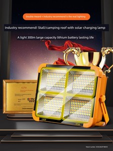 Led Stall Power Failure Emergency Satchel Solar Light