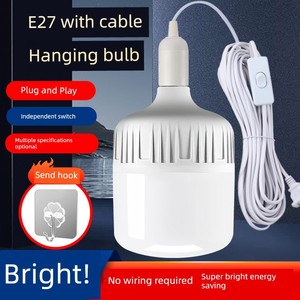 For Home Super Bright Screw LED Bulb with Plug