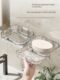 Soap box soap storage rack for household use without punching wall-mounted high-end bathroom wall storage rack box
