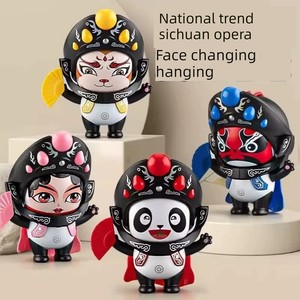 Authentic Sichuan Opera Face Changing Doll 8 Faces Chinese Essence Doll Pendant Toy Beijing Sichuan Chinese Fad Panda In