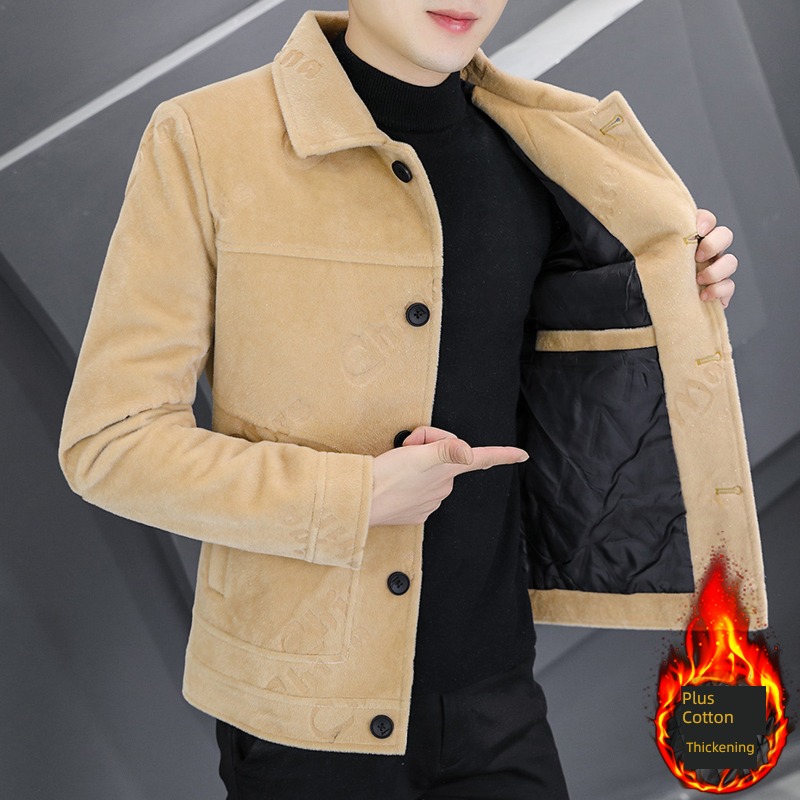 have cash less than that is registered in the accounts Autumn and winter Nizi Small windbreaker Wool loose coat