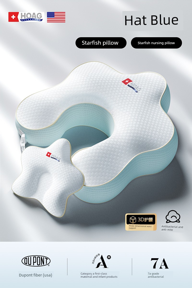 Hoag Nursing Pillow Newborn Feeding Aid for Direct Feeding, Sitting Feeding, Cuddling, Waist Support Cushion, Breastfeeding Pillow — 5