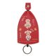 Key bag pull-out electric car key leather case key chain protective case key bag women's cute storage hand hold