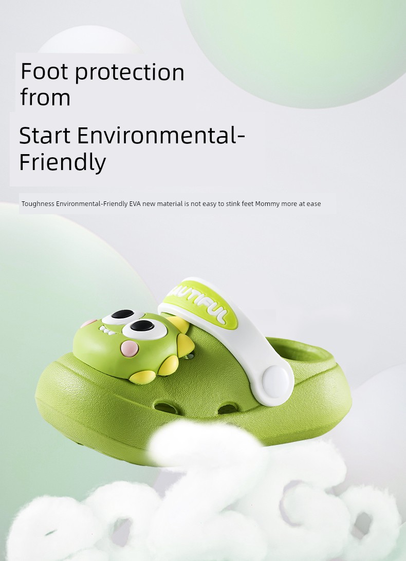 European-Style Unisex Children's Clogs, Baby Sandals, New Summer Indoor Bath Non-Slip Comfortable Shoes — 6