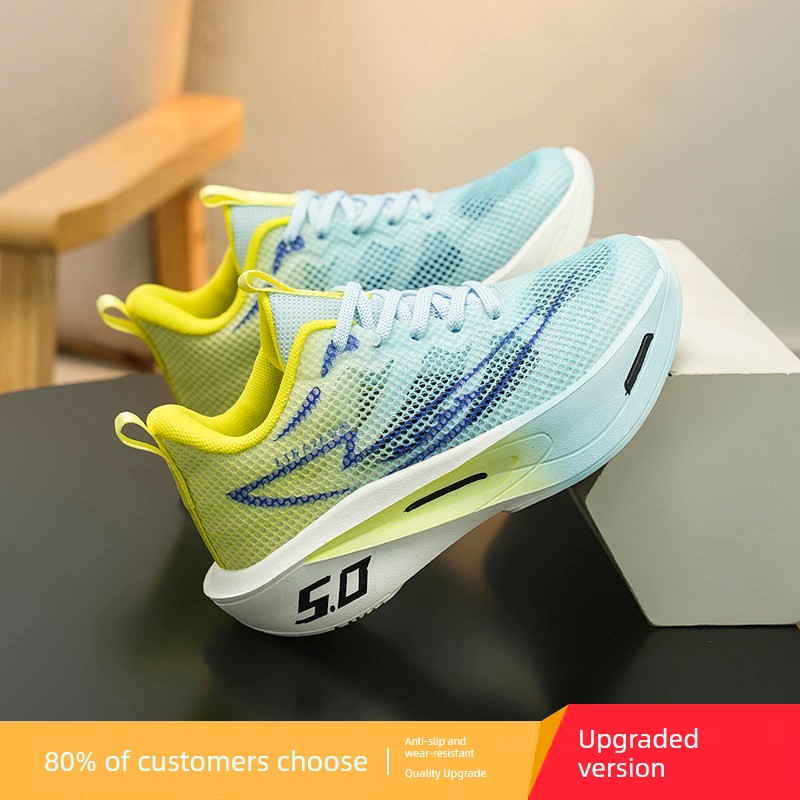 Azta Hydrogen Cloud Boys' Shoes 2026 Spring & Fall New Style Medium and Large Children's Soft-Soled Non-Slip Running Mesh Breathable Sports Shoes — 7