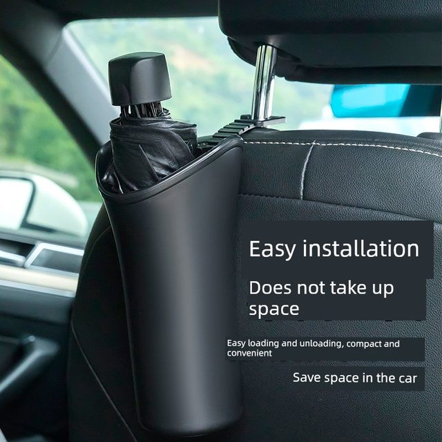 Car umbrella bucket good supplies waterproof storage barrel car rear umbrella storage barrel folding storage