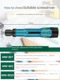 Rechargeable electric screwdriver lithium battery 12V radio large torque 802 driver straight handle mini small household