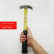 Golden pig mark iron hammer insulated bakery handle with magnetic non-slip woodworking iron nail hammer claw hammer pure steel hammer hammer hammer