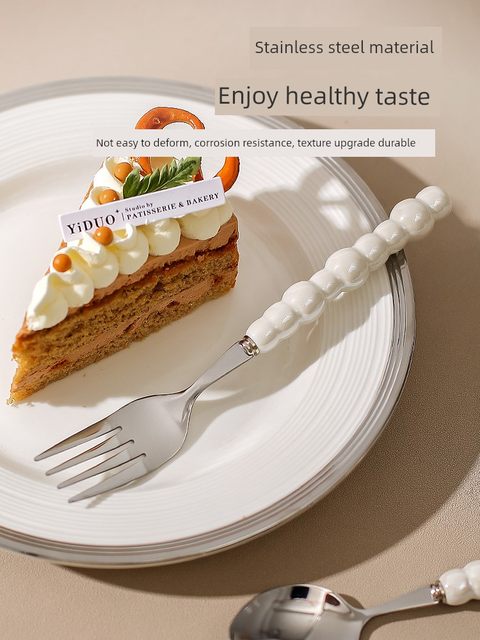 Kawashimaya French Steak Knife and Fork Western Tableware Two-piece Set High-end Stainless Steel Three-piece Full Set of Knife and Fork Spoon
