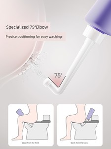 Qianxi Maternal Female Private Parts Flusher Maternal Anal Outer Perineum Cleaning Device Butt Washing Bottle B