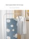 Duvet drying artifact household balcony outdoor bay window spiral cooling quilt rack bed sheet quilt cover stainless steel coat rack