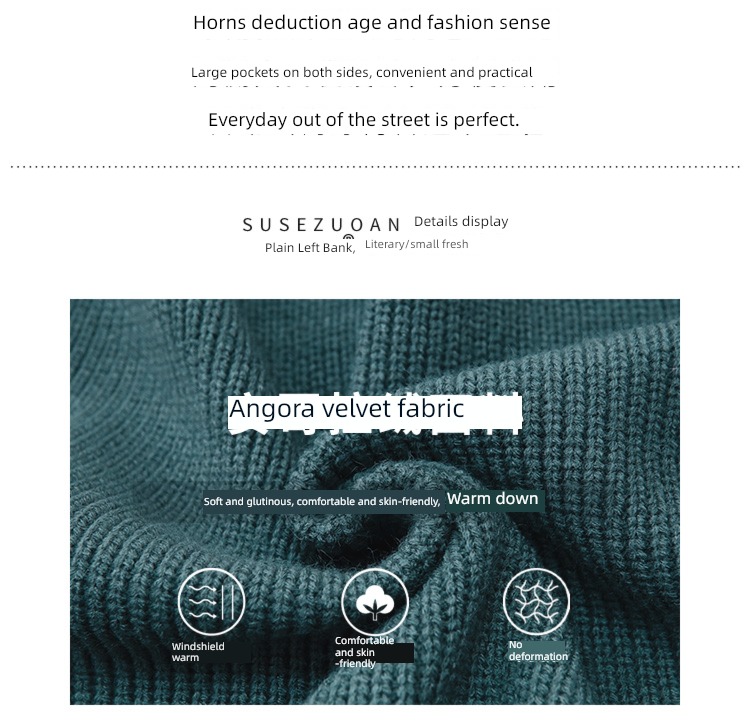loose coat female Cardigan spring and autumn Korean version Retro Thin money sweater