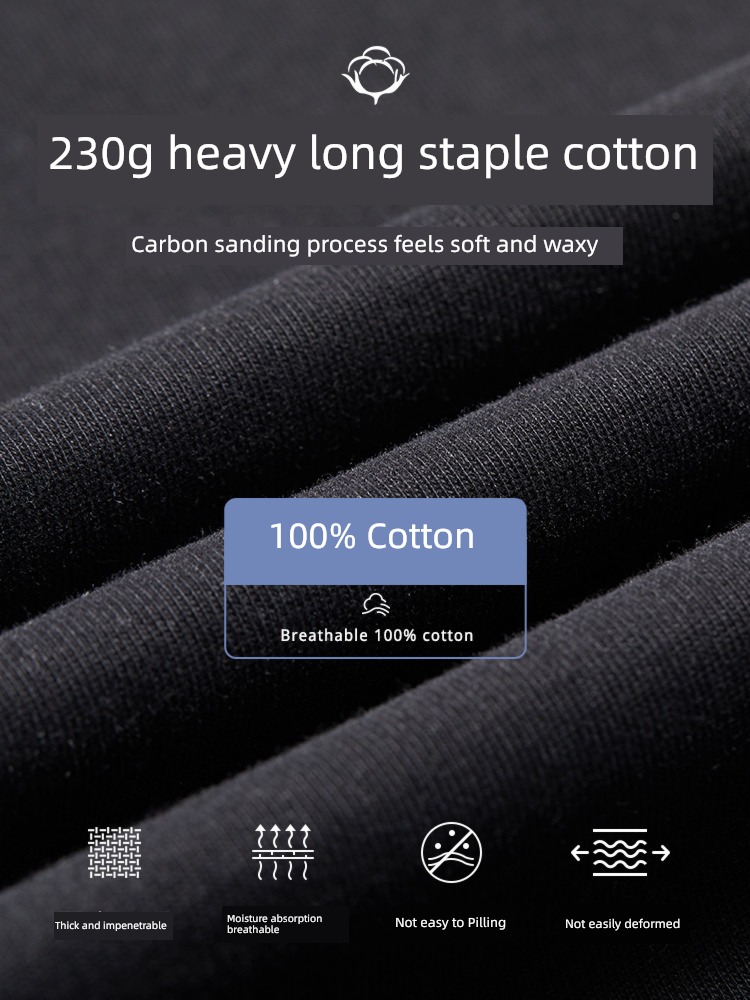 Ying julun 230g pure cotton tide Undershirt Short sleeve T-shirt