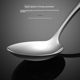 304 stainless steel thickened spoon spoon spoon meal soup spoon western food spoon long handle tableware for adults