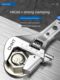 Zhengtai movable wrench tools collection multi-function large opening movable wrench industrial grade pipe pliers tool bathroom wrench