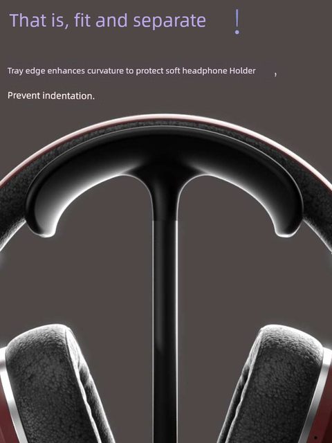 DrewChan headphone stand headphone rack desktop computer headphone storage rack game headset rack